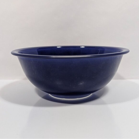 Pyrex 325 Blue Mixing Bowl 2.5L Glass Kitchenware Collectible Vintage - Picture 1 of 10